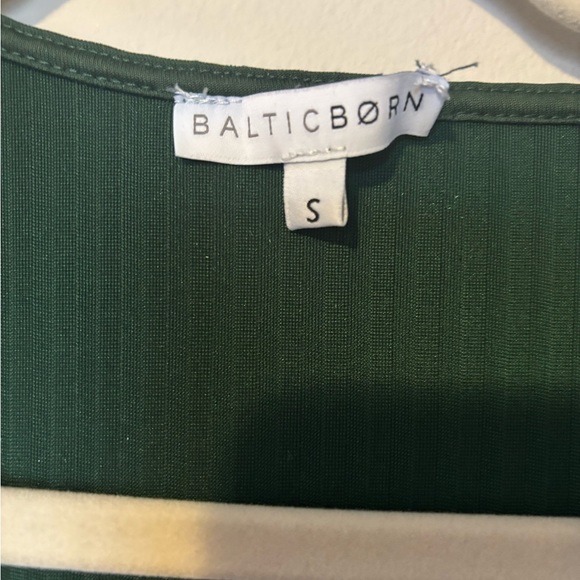 Baltic Born Size Small Green Maxi dress, Athena Pleated Maxi Dress - Picture 8 of 8